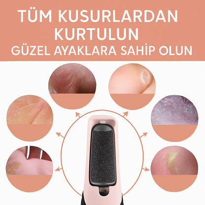 Şarjlı Topuk ve Nasır Temizleyici