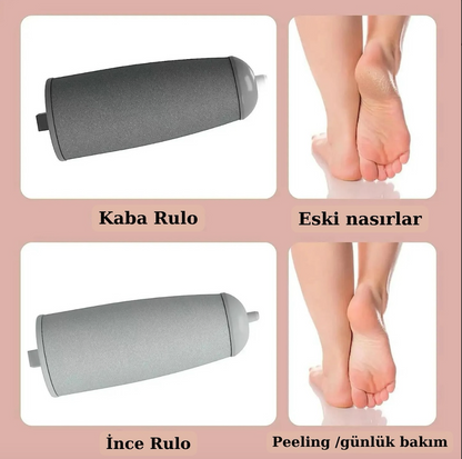 Şarjlı Topuk ve Nasır Temizleyici
