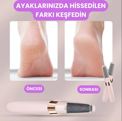 Şarjlı Topuk ve Nasır Temizleyici
